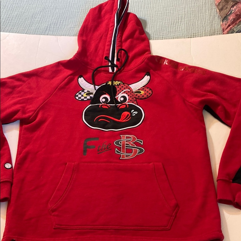 Original Fables Vibrant Red “F the BS” Hoodie